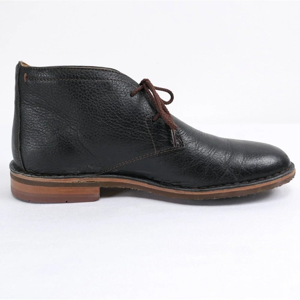 Trask x Harry Rosen Mens 8M Norwegian Elk Leather Chukka Boots Brown 30-6611